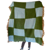 Check Yourself Woven Throw Blanket