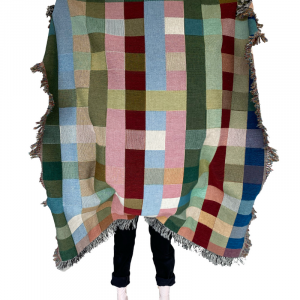 Farmhouse Woven Throw Blanket