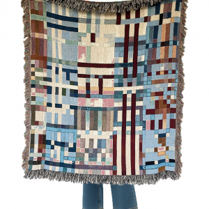 Gridlock Woven Throw Blanket