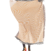 Melted Butterscotch Woven Throw Blanket