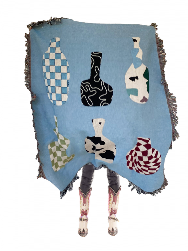 Sampler Woven Throw Blanket