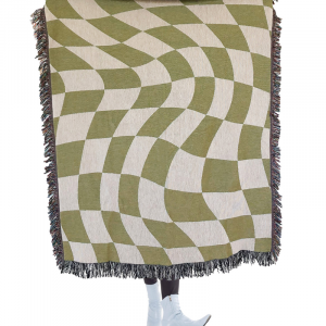 Wonderful Whirl Woven Throw Blanket