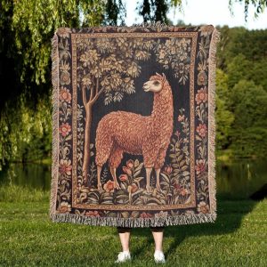 Alpaca Woven Blanket