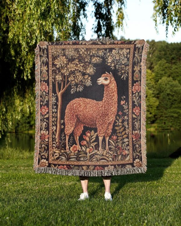 Alpaca Woven Blanket