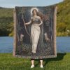 Artemis Floral Woven Blanket