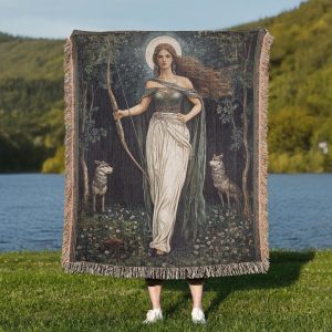 Artemis Floral Woven Blanket