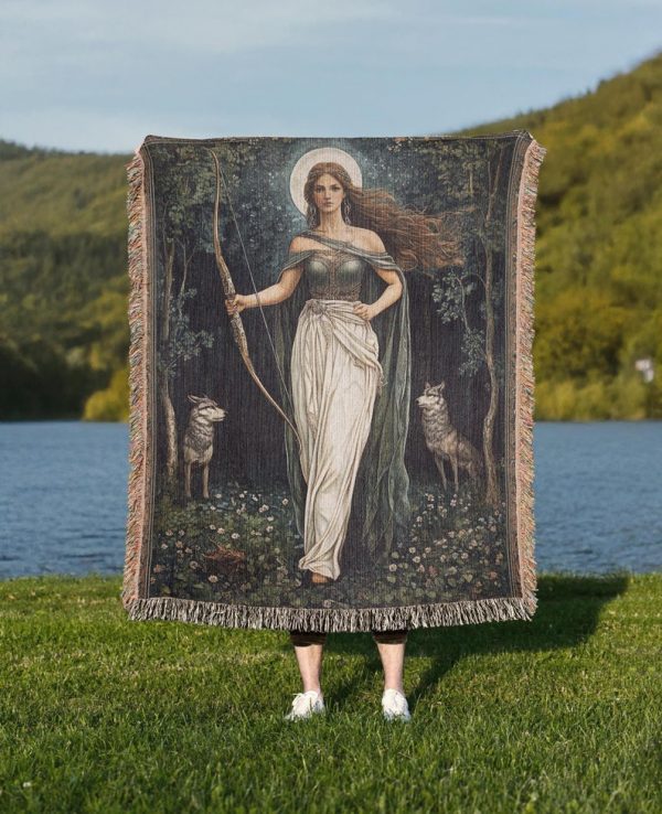 Artemis Floral Woven Blanket