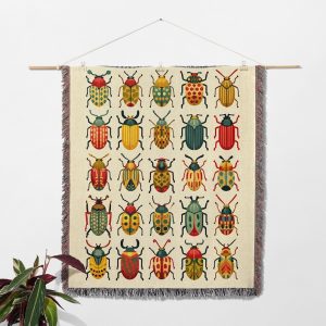 Beetle Tapestry Blanket