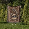 Brontosaurus Medieval Woven Blanket