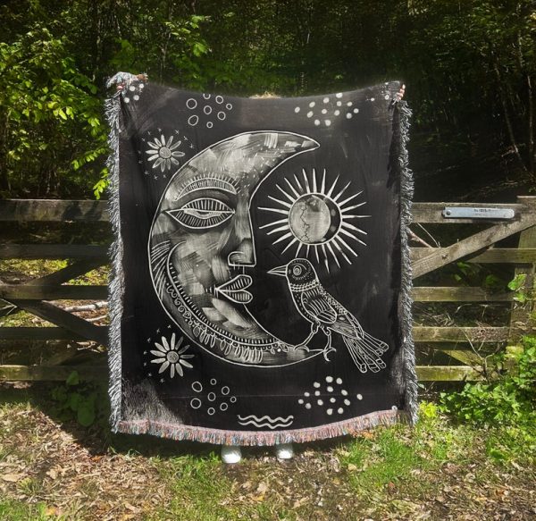 Celestial Woven Blanket