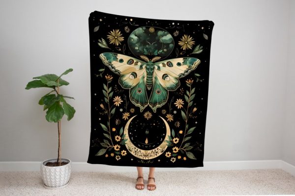 Cottagecore Moon Blanket