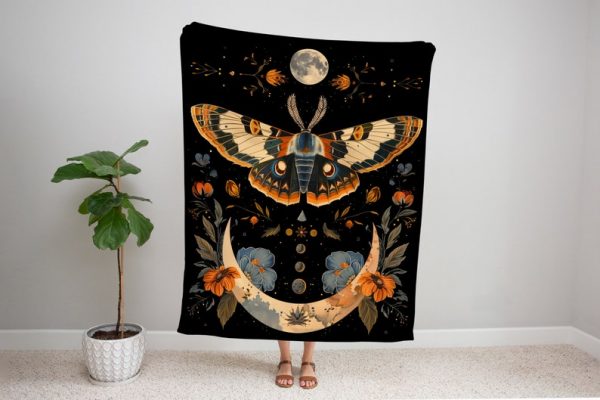 Cottagecore Moon Blanket