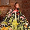 Cottagecore Mushroom Blanket