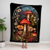 Cottagecore Mushroom Blanket