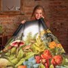 Cottagecore Mushroom Blanket