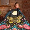Cottagecore Mushroom Blanket