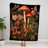 Cottagecore Mushroom Blanket