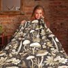 Cottagecore Mushroom Blanket