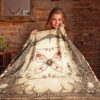 Dark Academia Goth Blanket