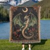 Dragon Woven Blanket