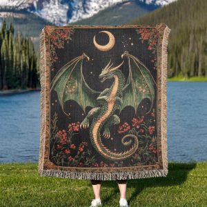 Dragon Woven Blanket