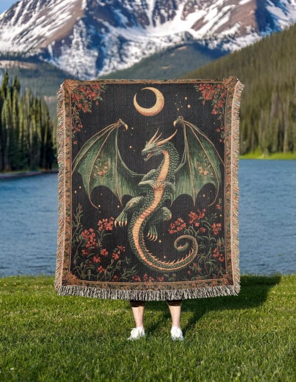 Dragon Woven Blanket