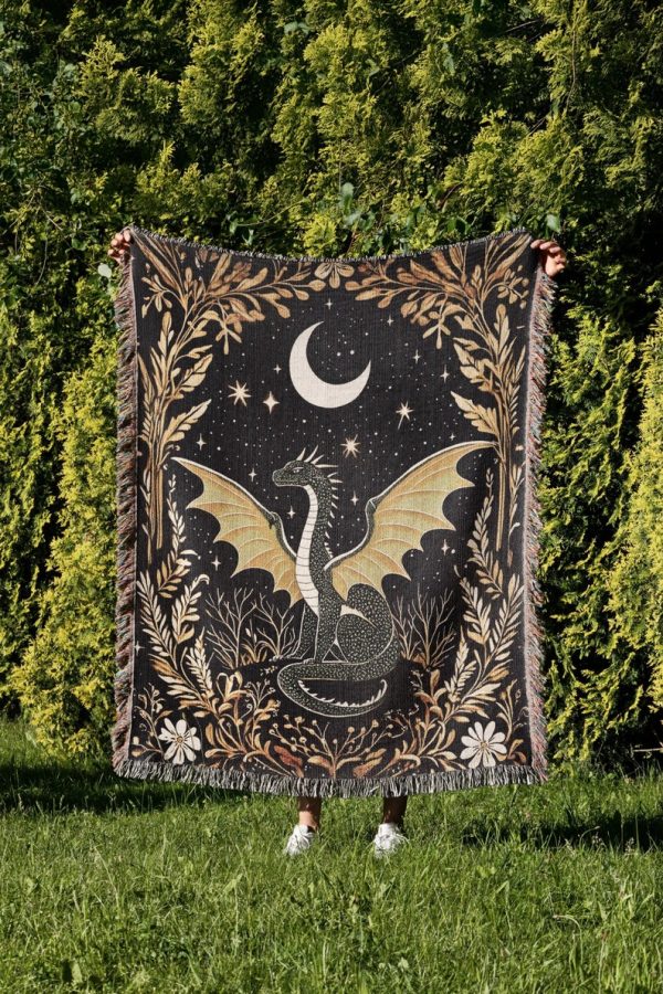 Dragon Woven Blanket