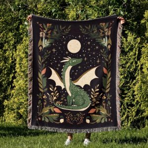 Dragon Woven Blanket