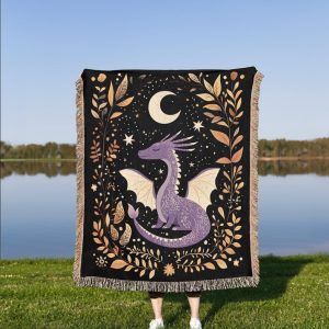 Dragon Woven Blanket