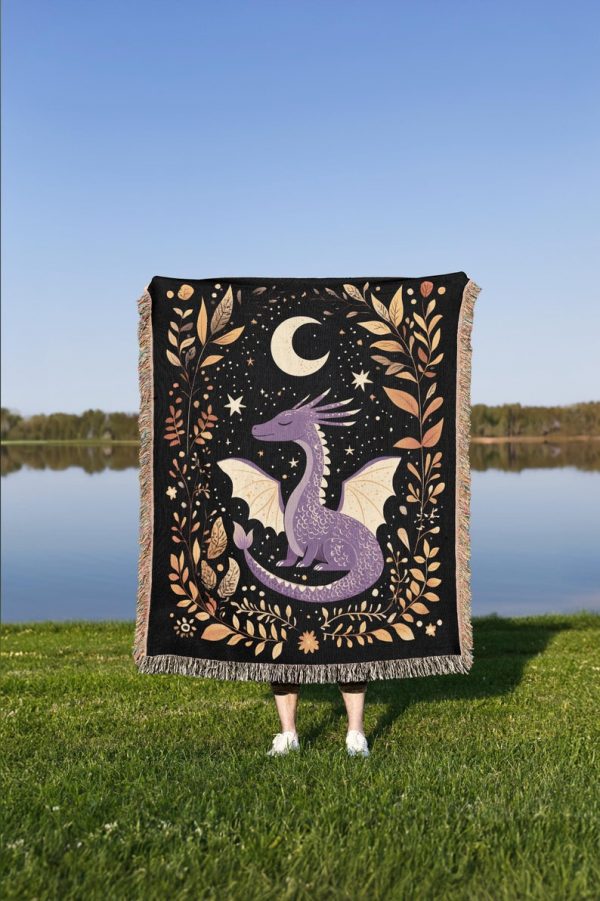 Dragon Woven Blanket