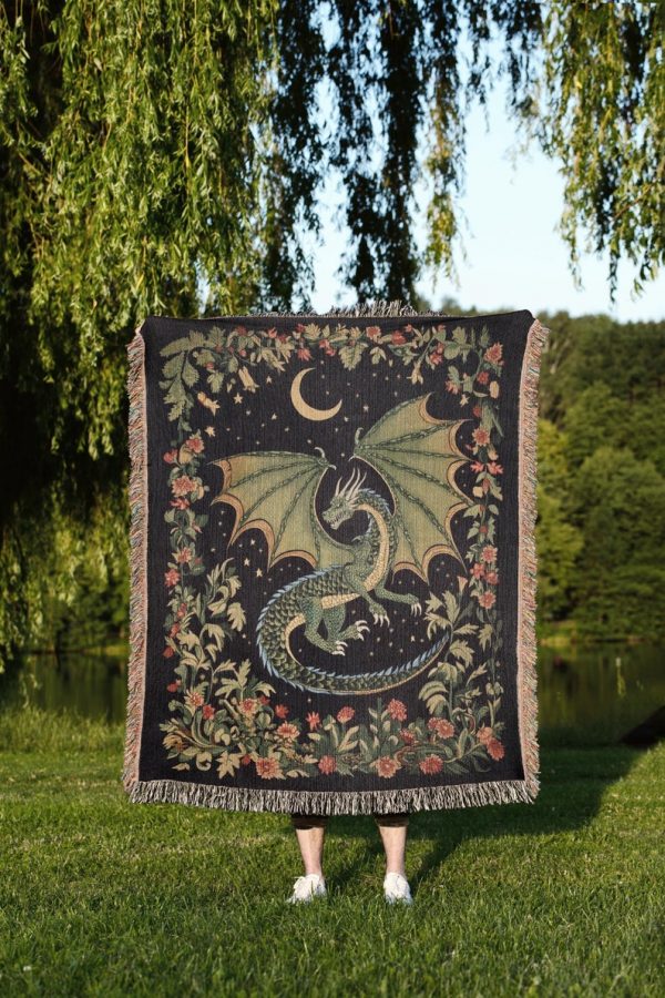 Dragon Woven Blanket