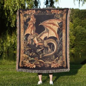 Dragon Woven Blanket