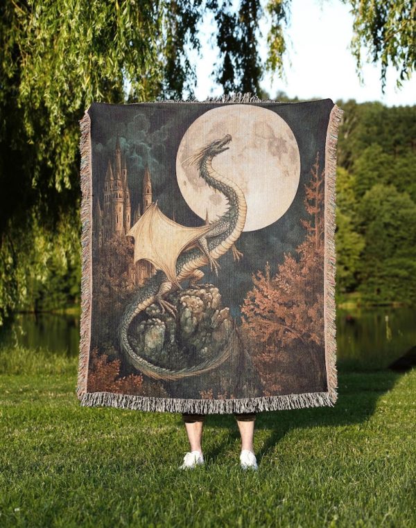 Dragon Woven Blanket