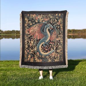 Dragon Woven Blanket