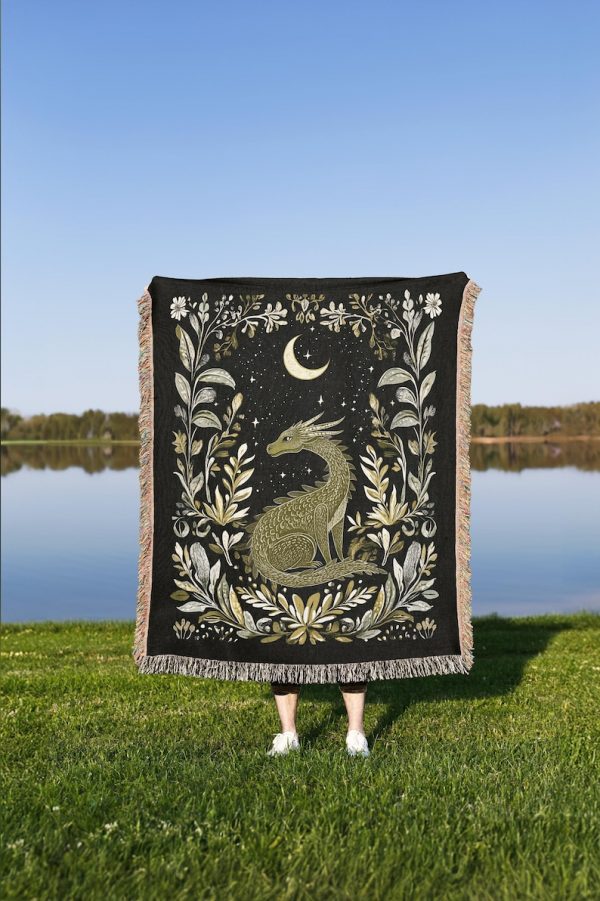 Dragon Woven Blanket