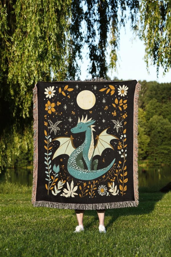 Dragon Woven Blanket