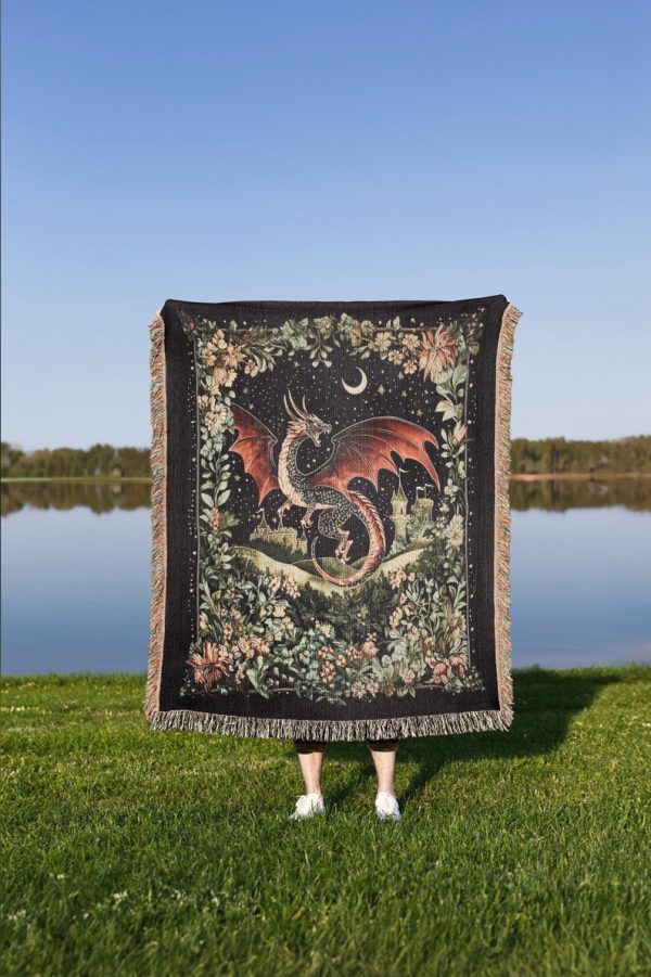 Dragon Woven Blanket