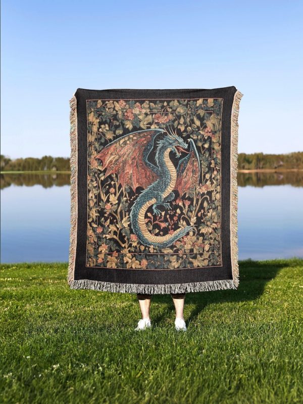 Dragon Woven Blanket