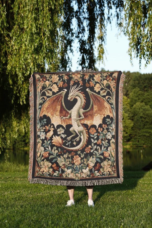 Dragon Woven Blanket