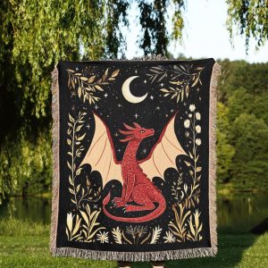 Dragon Woven Blanket