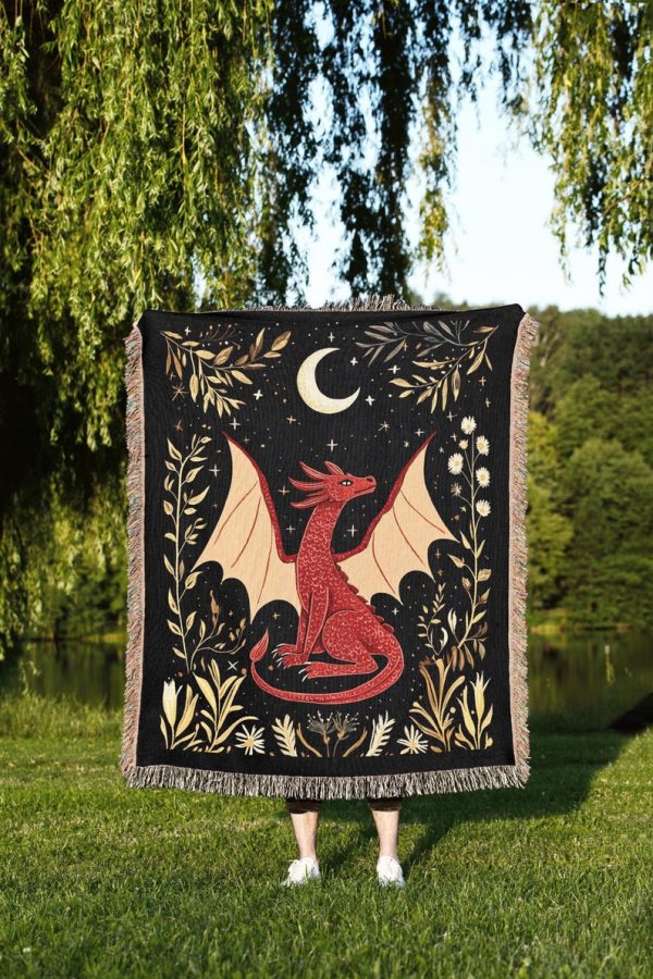 Dragon Woven Blanket
