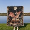 Fantasy Book Dragon Blanket