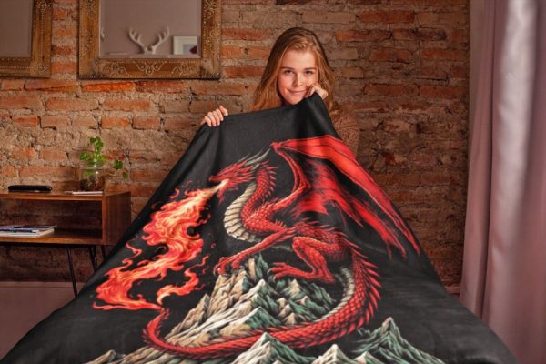 Fantasy Dragon Blanket