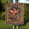 Fantasy Dragon Tapestry Blanket