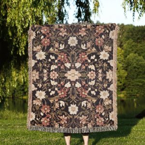 Floral Throw Blanket