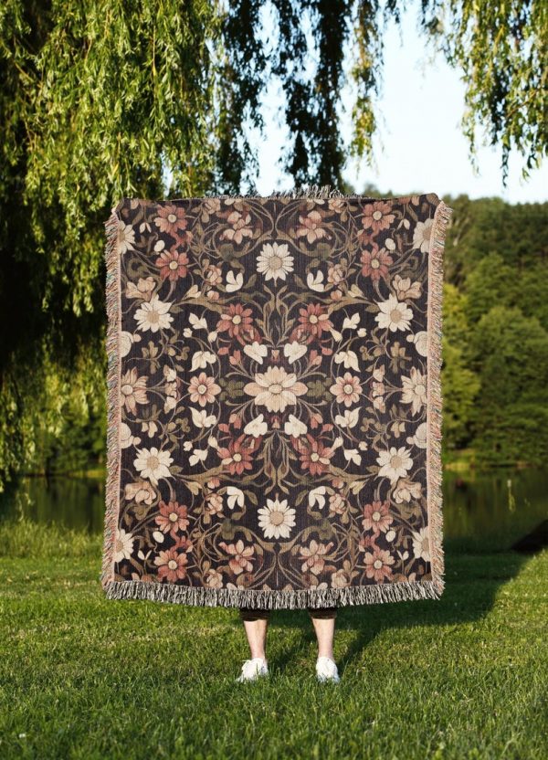 Floral Throw Blanket