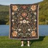 Floral Woven Blanket