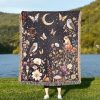 Forest Animals Woven Blanket
