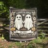 Ghost Couple Personalized Wedding Blanket