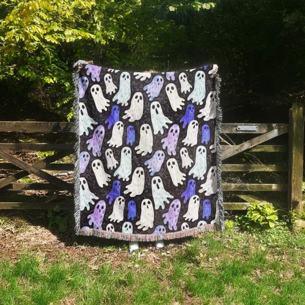 Ghost Woven Blanket